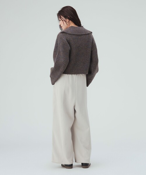 BEAMS HEART(ビームスハート)の「ヴィンテージライク スウェット パンツ(スウェットパンツ・レディース・レッド/チャコールグレー/ホワイト系その他5・FREE)」の6枚目の写真