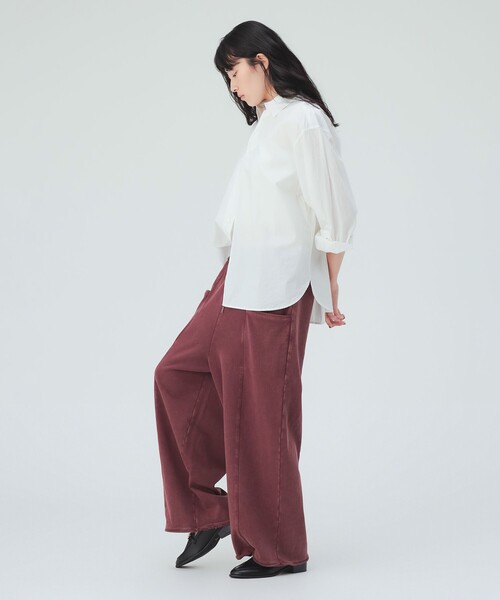 BEAMS HEART(ビームスハート)の「ヴィンテージライク スウェット パンツ(スウェットパンツ・レディース・レッド/チャコールグレー/ホワイト系その他5・FREE)」の9枚目の写真