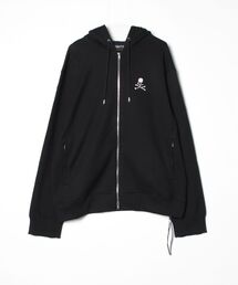 GLASS BEADED ZIP UP HOODIE