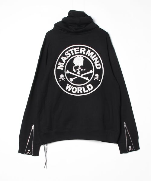 mastermind JAPAN(マスターマインド)の「GLASS BEADED ZIP UP HOODIE(パーカー・メンズ・ブラック・XL)」の3枚目の写真
