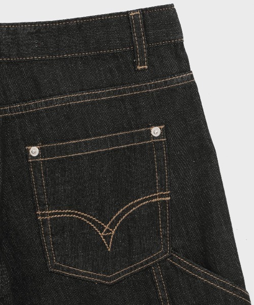 BLACKUP（ブラックアップ）の「[MADE] ヴィトムサマーバミューダデニムパンツ（デニムパンツ・レディース・ブラック・SMALL/MEDIUM）」の17枚目の写真
