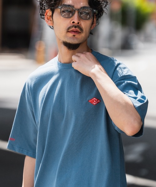 En serio TOKYO（エンソリオトーキョー）の「【GERRY】別注ダイヤワッペン半袖Tシャツ 42-9148G-BJ（Tシャツ/カットソー・メンズ・カーキ/ホワイト/オートミール/ブラック/ダークブルー・X-LARGE/SMALL/MEDIUM/LARGE）」の5枚目の写真