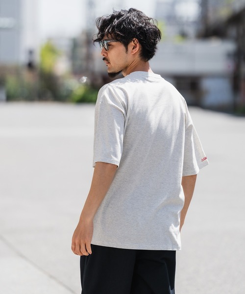 En serio TOKYO（エンソリオトーキョー）の「【GERRY】別注ダイヤワッペン半袖Tシャツ 42-9148G-BJ（Tシャツ/カットソー・メンズ・カーキ/ホワイト/オートミール/ブラック/ダークブルー・X-LARGE/SMALL/MEDIUM/LARGE）」の6枚目の写真