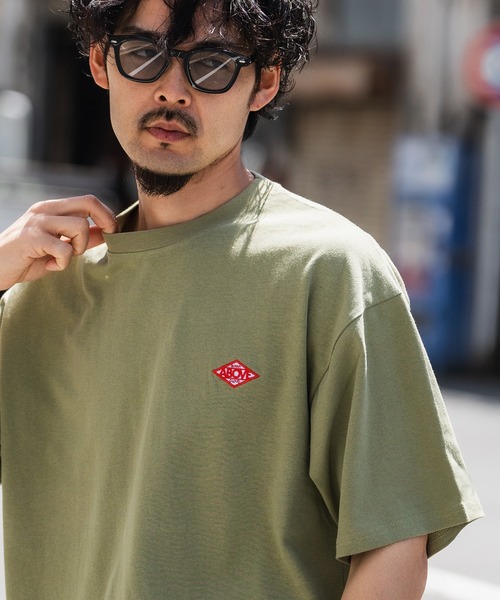 En serio TOKYO（エンソリオトーキョー）の「【GERRY】別注ダイヤワッペン半袖Tシャツ 42-9148G-BJ（Tシャツ/カットソー・メンズ・カーキ/ホワイト/オートミール/ブラック/ダークブルー・X-LARGE/SMALL/MEDIUM/LARGE）」の8枚目の写真
