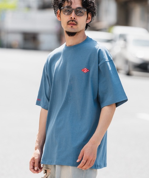 En serio TOKYO（エンソリオトーキョー）の「【GERRY】別注ダイヤワッペン半袖Tシャツ 42-9148G-BJ（Tシャツ/カットソー・メンズ・カーキ/ホワイト/オートミール/ブラック/ダークブルー・X-LARGE/SMALL/MEDIUM/LARGE）」の10枚目の写真
