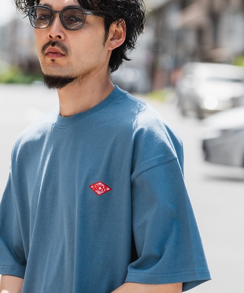 En serio TOKYO（エンソリオトーキョー）の「【GERRY】別注ダイヤワッペン半袖Tシャツ 42-9148G-BJ（Tシャツ/カットソー・メンズ・カーキ/ホワイト/オートミール/ブラック/ダークブルー・X-LARGE/SMALL/MEDIUM/LARGE）」の11枚目の写真