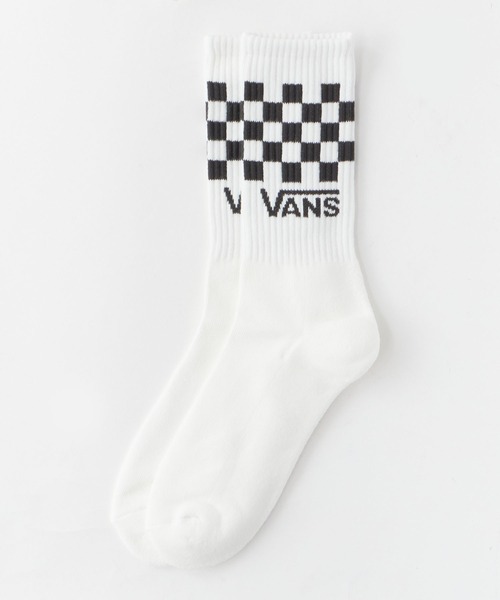 VANS（バンズ）の「VANS/ヴァンズ Classic Check Crew クラシックチェック クルーソックス クルー丈 3足セット 3足組 ストリート スケーター カジュアル メンズ 2026年 夏 夏服（ソックス/靴下・メンズ・マルチ・6h）」の7枚目の写真
