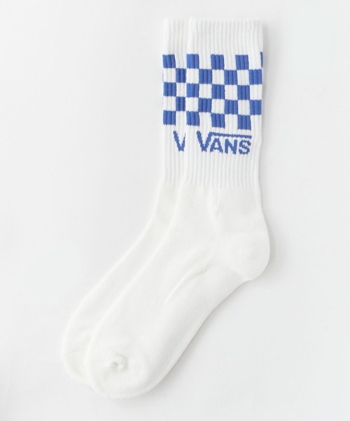 VANS（バンズ）の「VANS/ヴァンズ Classic Check Crew クラシックチェック クルーソックス クルー丈 3足セット 3足組 ストリート スケーター カジュアル メンズ 2026年 夏 夏服（ソックス/靴下・メンズ・マルチ・6h）」の10枚目の写真