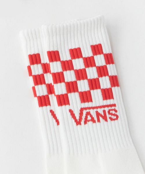 VANS（バンズ）の「VANS/ヴァンズ Classic Check Crew クラシックチェック クルーソックス クルー丈 3足セット 3足組 ストリート スケーター カジュアル メンズ 2026年 夏 夏服（ソックス/靴下・メンズ・マルチ・6h）」の13枚目の写真