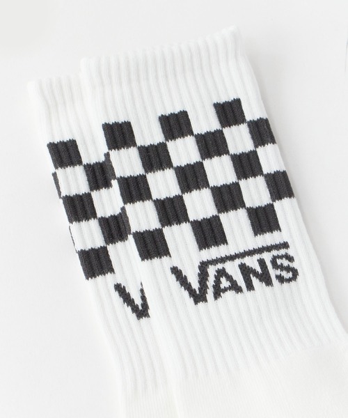VANS（バンズ）の「VANS/ヴァンズ Classic Check Crew クラシックチェック クルーソックス クルー丈 3足セット 3足組 ストリート スケーター カジュアル メンズ 2026年 夏 夏服（ソックス/靴下・メンズ・マルチ・6h）」の14枚目の写真