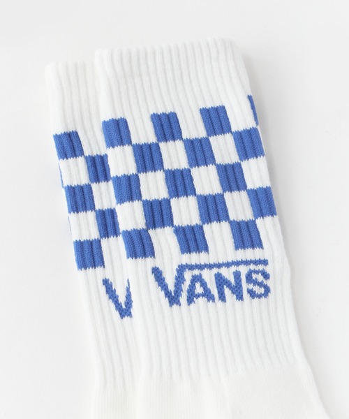 VANS（バンズ）の「VANS/ヴァンズ Classic Check Crew クラシックチェック クルーソックス クルー丈 3足セット 3足組 ストリート スケーター カジュアル メンズ 2026年 夏 夏服（ソックス/靴下・メンズ・マルチ・6h）」の15枚目の写真