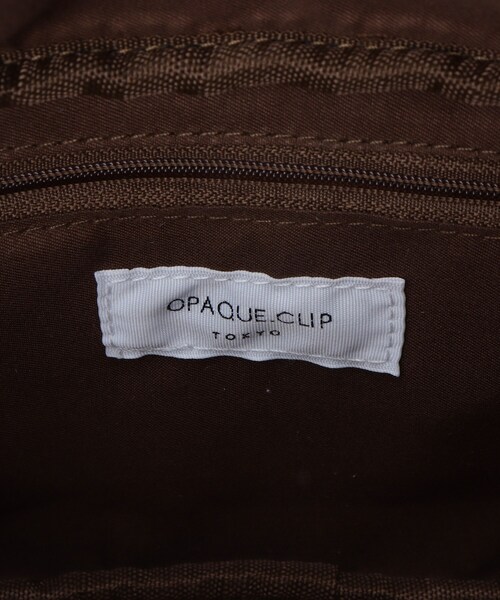 OPAQUE.CLIP(オペークドットクリップ)の「スエード調ワイドボストンバッグ(ボストンバッグ・レディース・キャメル/ダークオリーブ/ボルドー・00)」の14枚目の写真