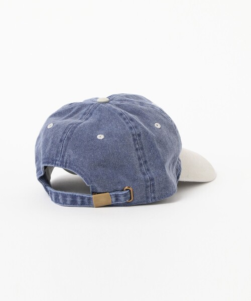 TOKYO CULTUART by BEAMS(トウキョウカルチャートバイビームス)の「週刊プレイボーイ / 田名網敬一 P.B.GRANPRIX LOGO Cap(キャップ・レディース・ブルー/グレー・ONE SIZE)」の5枚目の写真