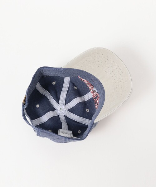 TOKYO CULTUART by BEAMS(トウキョウカルチャートバイビームス)の「週刊プレイボーイ / 田名網敬一 P.B.GRANPRIX LOGO Cap(キャップ・レディース・ブルー/グレー・ONE SIZE)」の7枚目の写真