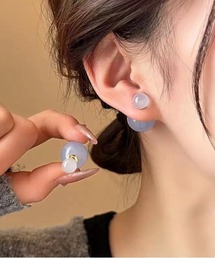 【tood.】パステルカラー キャンディーピアス