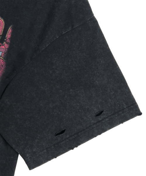 CNVS(ベティ ブープ)の「ベティブープシネマオーバーサイズ半袖Tシャツ_チャコール(Tシャツ/カットソー・レディース・チャコール・ONE)」の4枚目の写真