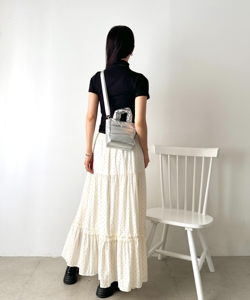NATURALIST(ナチュラリスト)の「パディングマイクロ ミニショルダー/2WAYミニトート(トートバッグ・レディース・シルバー/ブラック/ホワイト・FREE)」の18枚目の写真