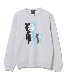 BEAMS T / Oyako Bear Crewneck Sweat