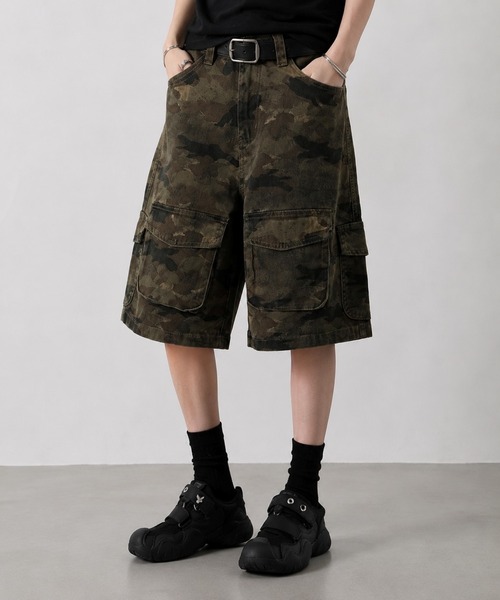 CERCA(チェルカ)の「【Bls】 【ZM】【Bling Leads】CAMO柄 6分丈スケーターパンツ(その他パンツ・レディース・カモフラージュ・FREE)」の7枚目の写真
