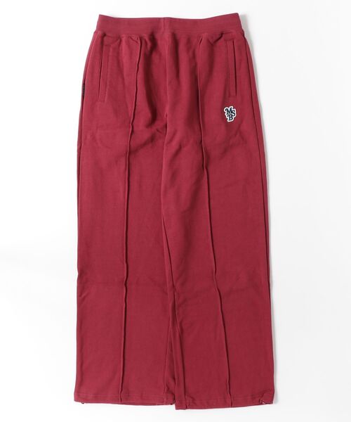My sugar Babe（マイシュガーベイブ）の「2way Tuck Sweat pants（スウェットパンツ・メンズ・チャコール/レッド・LARGE/MEDIUM）」の2枚目の写真