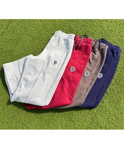 My sugar Babe（マイシュガーベイブ）の「2way Tuck Sweat pants（スウェットパンツ・メンズ・チャコール/レッド・LARGE/MEDIUM）」の12枚目の写真