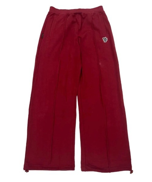 My sugar Babe（マイシュガーベイブ）の「2way Tuck Sweat pants（スウェットパンツ・メンズ・チャコール/レッド・LARGE/MEDIUM）」の14枚目の写真