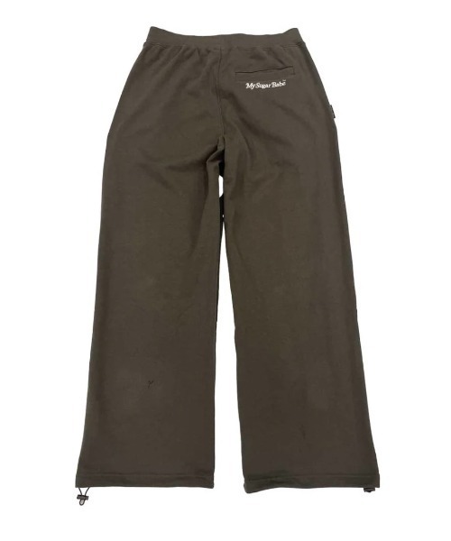 My sugar Babe（マイシュガーベイブ）の「2way Tuck Sweat pants（スウェットパンツ・メンズ・チャコール/レッド・LARGE/MEDIUM）」の18枚目の写真