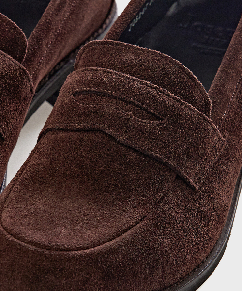 JOSEPHT（ジョセフ）の「MORGAN DARKBROWN [VIBRAM/ENGLAND SUEDE]（ローファー・メンズ・その他・24.5cm/25cm/25.5cm/26cm/26.5cm/27cm/27.5cm/28cm/23cm/23.5cm/24cm/22.5cm/29cm/28.5cm）」の6枚目の写真