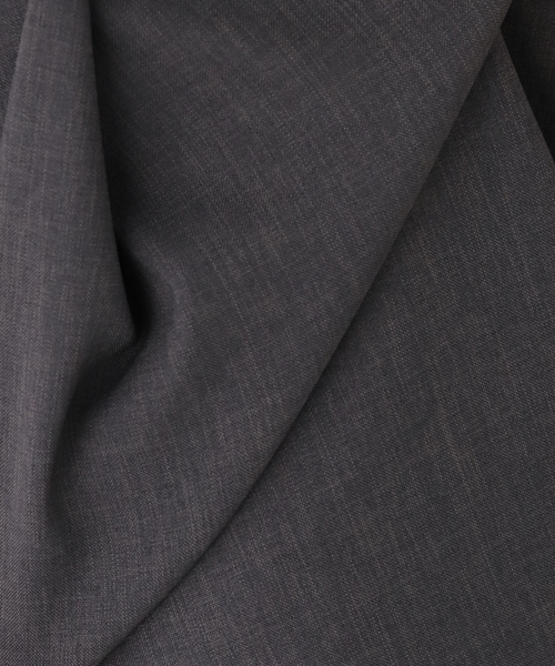 IENA LA BOUCLE（イエナラブークル）の「《洗濯機洗い可》IENA LA BOUCLE ウーステッドライクタックパンツ（その他パンツ・レディース・チャコールグレー・36/38）」の2枚目の写真