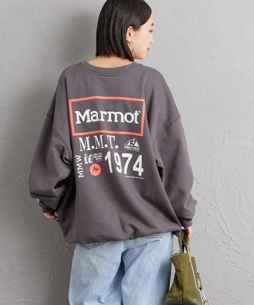 MARMOT（マーモット）の「【WEB先行予約】[Marmot/マーモット] 別注 ヒストリーロゴ バックプリントスウェット（スウェット・レディース・アッシュグレー/チャコール・S/M/L/XL）」の17枚目の写真