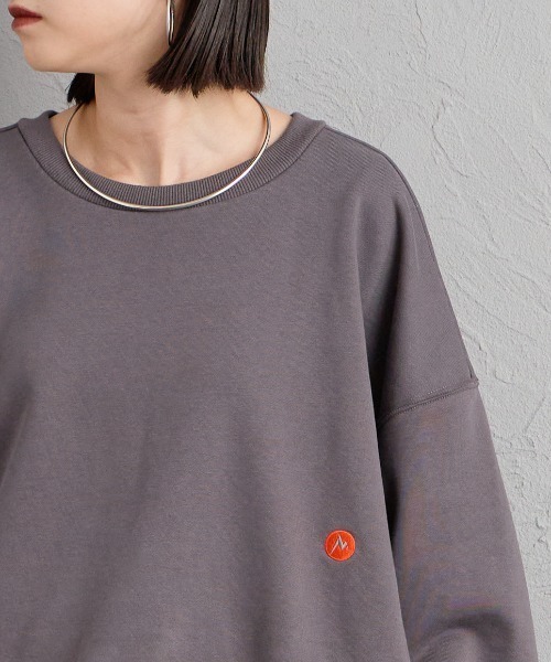 MARMOT（マーモット）の「【WEB先行予約】[Marmot/マーモット] 別注 ヒストリーロゴ バックプリントスウェット（スウェット・レディース・アッシュグレー/チャコール・S/M/L/XL）」の10枚目の写真