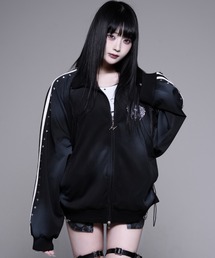 『REFLEM/レフレム』スプレー加工スタッズライントラックジャージ
