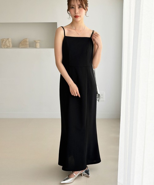 GeeRA（ジーラ）の「【2点セット】フリルボレロ＆キャミドレス（ドレス・レディース・グレー/アイボリー・X-LARGE/LARGE/MEDIUM）」の11枚目の写真