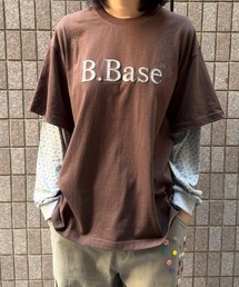 BROKEN BASE（ブロークンベース）の「B.Base layered long-sleeve T-shirt / B.Base レイヤードロングスリーブTシャツ（Tシャツ/カットソー）」