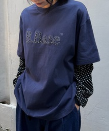 BROKEN BASE（ブロークンベース）の「B.Base layered long-sleeve T-shirt / B.Base レイヤードロングスリーブTシャツ（Tシャツ/カットソー）」