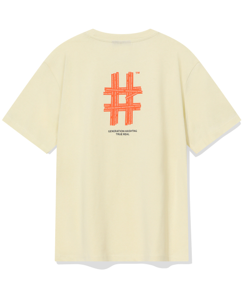BEENTRILL(ビントリル)の「ウィメンズベーシックオレンジテーピングスタンダード半袖Tシャツ(イエロー)(Tシャツ/カットソー・レディース・その他・2XL/MEDIUM/LARGE)」の1枚目の写真