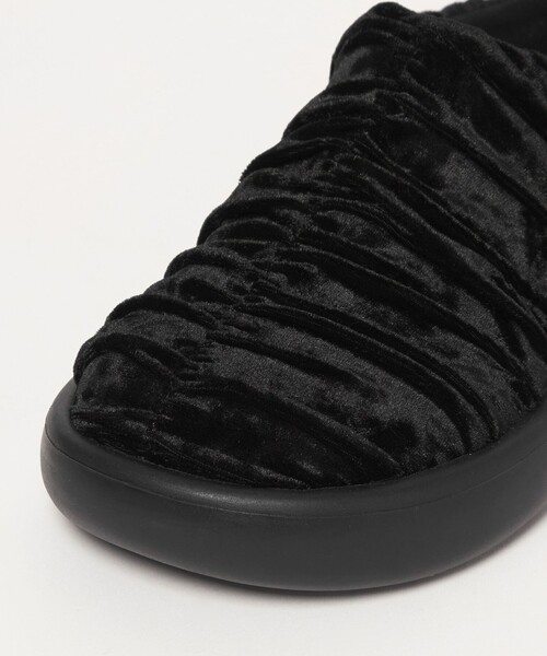 SY UNITED ARROWS(シーユナイテッドアローズ)の「<SY>ギャザースリッポン フラット50(スリッポン・レディース・ライトグレー/ライム/ブラック・22.5cm/23.5cm/24.5cm)」の13枚目の写真