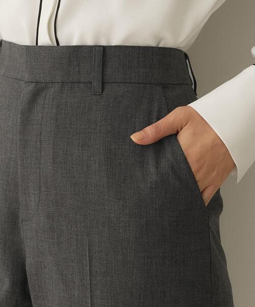 UNTITLED(アンタイトル)の「【セットアップ】ウールブレンドテーパードパンツ(その他パンツ・レディース・ダークグレー/ブラック/サンドベージュ・48/50/02/03/04/42/44/46/00/01)」の22枚目の写真