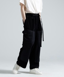 Y-3 VELVET CORDUROY UTILITY PANTS