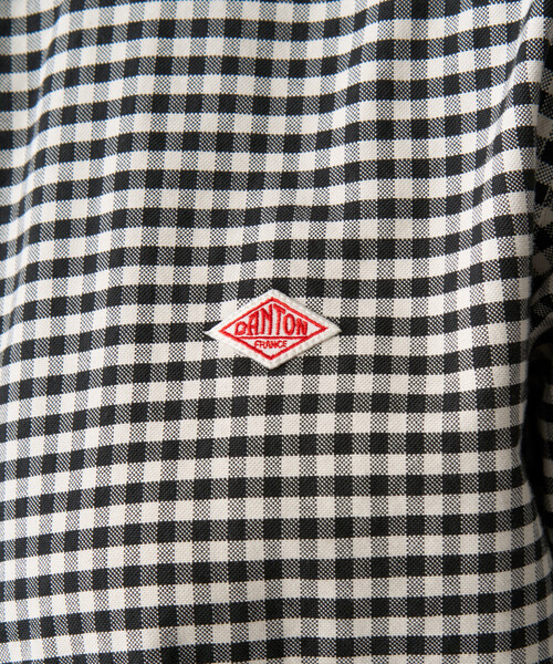 DANTON(ダントン)の「Women's Oxford Round Collar Pullover Shirt Pattern(シャツ/ブラウス・レディース・ブラック系その他/ブルー系その他5・34/36/38)」の8枚目の写真