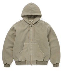 Overdyed Hooded Jacket