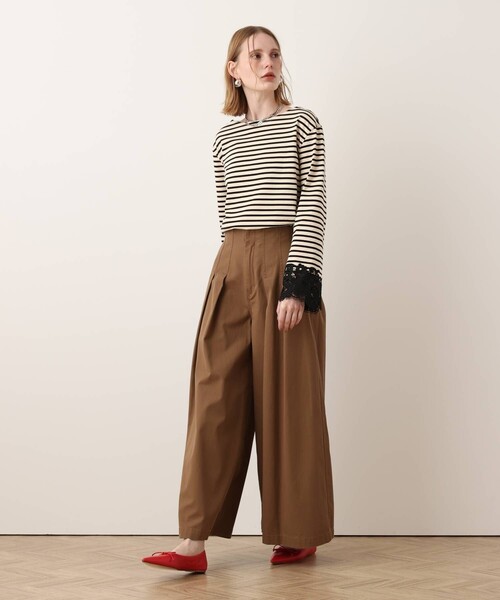 allureville(アルアバイル)の「【Oggi.jp掲載】レースカフバスクプルオーバー(Tシャツ/カットソー・レディース・オフホワイト/ホワイト系その他/ブラック系その他・2)」の15枚目の写真