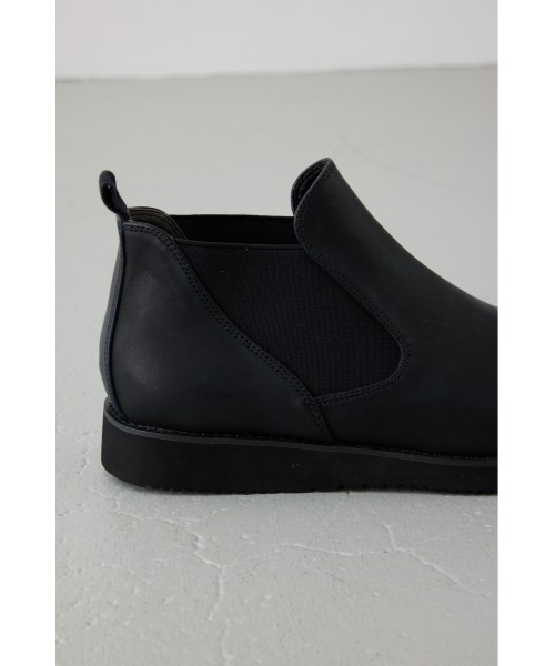 AZUL by moussy（アズールバイマウジー）の「ミニマルサイドゴア 靴（ブーツ・メンズ・ブラック/ブラウン・LARGE/MEDIUM）」の4枚目の写真