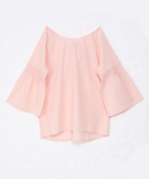 Chico（チコ）の「ストライプバックリボンブラウス（シャツ/ブラウス・レディース・ホワイト/ブルー系その他/ピンクベージュ・FREE）」の18枚目の写真