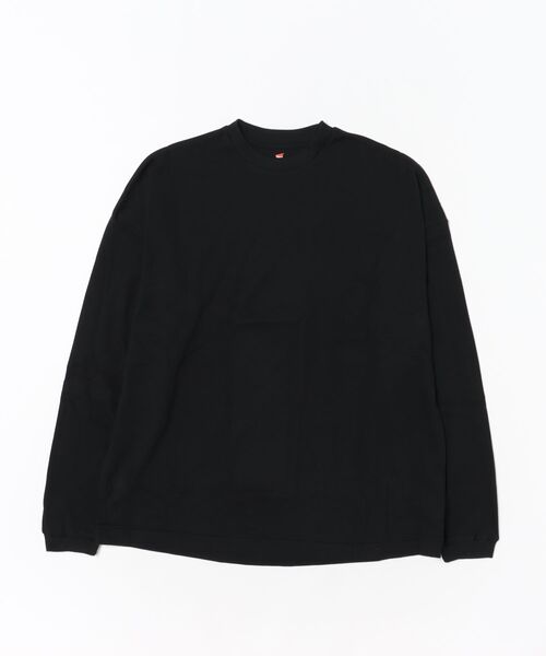 HANES(ヘインズ)の「【Hanes】≪別注≫Cotton Smooth Crew Neck Pullover 2P / コットン スムースクルーネック プルオーバー 2P(Tシャツ/カットソー・メンズ・マルチ・S/M/L/XL)」の2枚目の写真