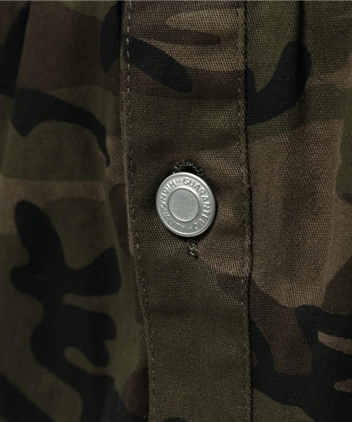 one after another NICE CLAUP（ワンアフターアナザーナイスクラップ）の「【ナイスクラップ】ハイウェストコクーンスカート（スカート・レディース・カモフラージュ/オフホワイト/ベージュ/ブルー/インディゴブルー・FREE）」の13枚目の写真