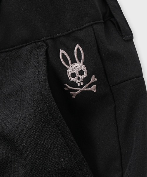 Psycho Bunny（サイコバニー）の「[GOLF]オリジナルJQジャージー 布帛切替パンツ（その他パンツ・メンズ・ブラック/グレー・X-LARGE/MEDIUM/LARGE/SMALL）」の10枚目の写真