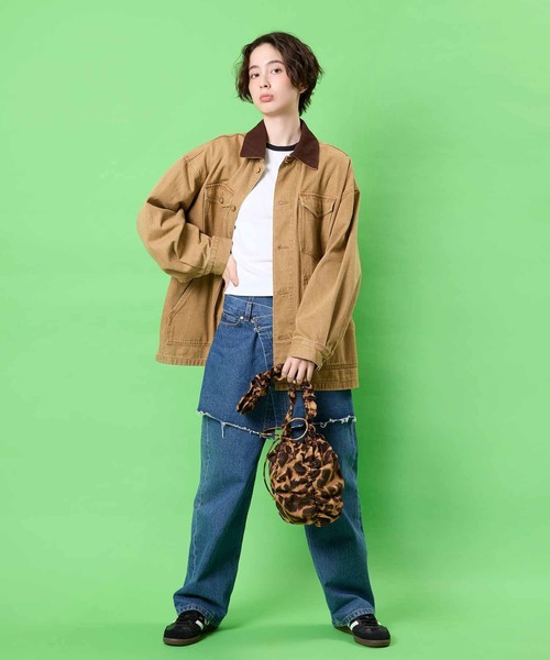 CONTROL FREAK / CTFK(コントロールフリーク)の「CONTROL FREAK(コントロールフリーク)ギャザーBONBONバッグ(ショルダーバッグ・レディース・シルバー/レオパード/ブラック・FREE)」の12枚目の写真