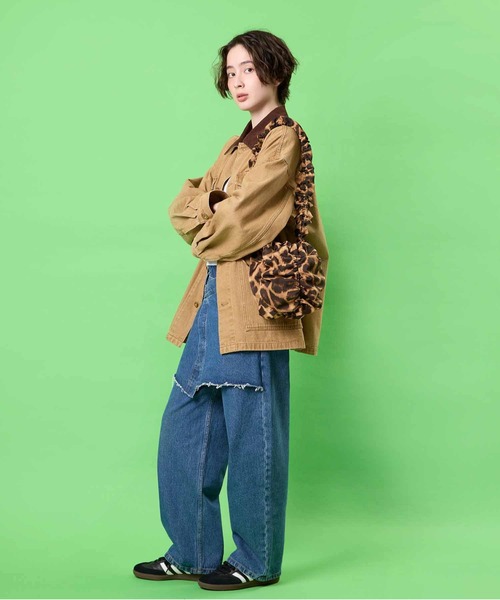 CONTROL FREAK / CTFK(コントロールフリーク)の「CONTROL FREAK(コントロールフリーク)ギャザーBONBONバッグ(ショルダーバッグ・レディース・シルバー/レオパード/ブラック・FREE)」の14枚目の写真