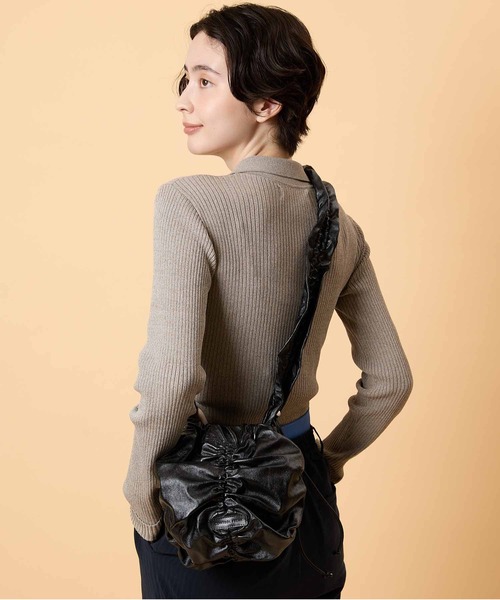 CONTROL FREAK / CTFK(コントロールフリーク)の「CONTROL FREAK(コントロールフリーク)ギャザーBONBONバッグ(ショルダーバッグ・レディース・シルバー/レオパード/ブラック・FREE)」の21枚目の写真